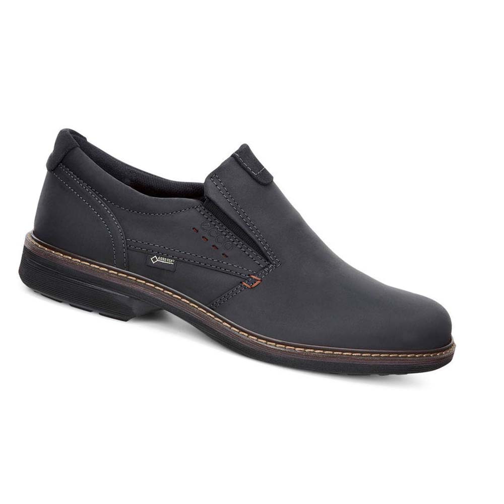 Ecco Turn Slip-on Fritidssko Herre Svarte | NO 503RVD